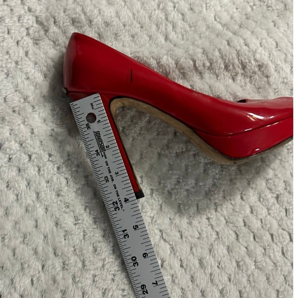Christian Dior High Stiletto Heels Women's 37 Red Patent Leather Pumps Miss Dior - Picture 14 of 16